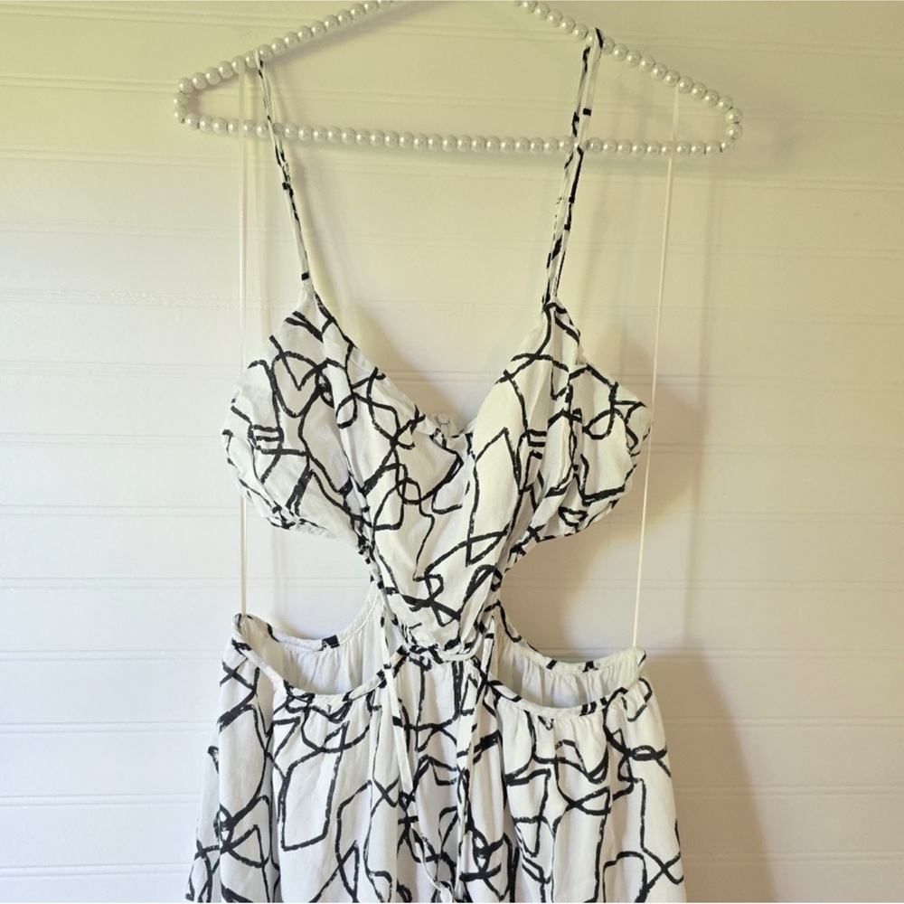 ASTR The Label Sanger Scribble Print Dress Large - Picture 4 of 7